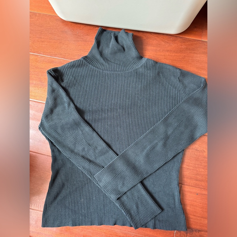 Casual corner Annex black turtleneck sweater